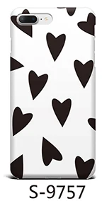 Fashion Abstract Art Heart love Boy&ampGirl Couple Phone case For iPhone 6 6plus PC Hard back cover 7 Capa Coque Fundas |