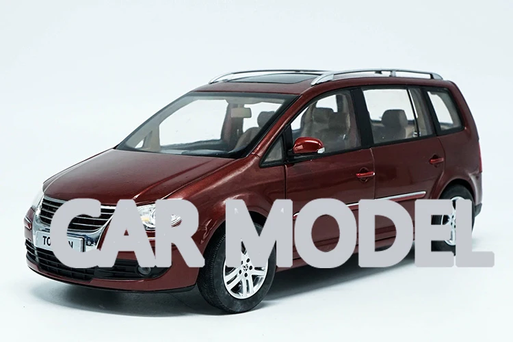 1:18 Масштаб сплав игрушечный транспорт VW 2009 TOURAN модель автомобиля Детские игрушечные машинки оригинальные подлинные детские игрушки