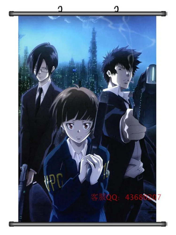 Аниме декоративное изображение психопасс Kougami &amp Tsunemori Akane Ginoza Nobuchika Kagari Shuusei