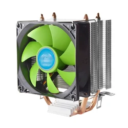 Radiateur PWM silencieux pour Intel LGA 1150, 1155, 1200, 1366, X79, X99, AM3, AM4, ventilateur de refroidissement, 2 caloducs, 4PIN 
