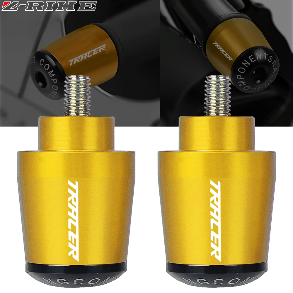 

Handle Bar Ends Grips For Yamaha Tracer 700 Tracer700 2016 2017- 2020 7/8" 22mm Motorcycle Handlebar Counterweight Plug Slider