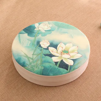 

New Chinese lotus pattern balcony bay window home cushion meditation futon tatami cushion floor cushion