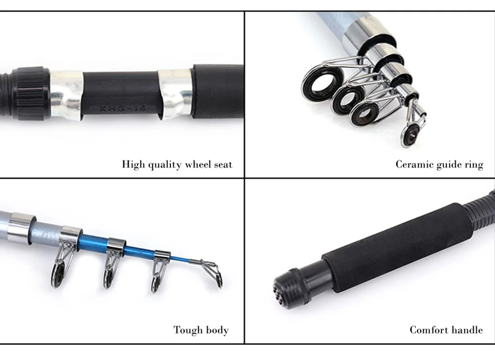Vertvie спиннинговое Снаряжение Набор приманки Крючки рыболовные наборы комбо полный комплект W/Портативная сумка для хранения Выдвижная удочка