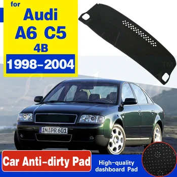 

For Audi A6 C5 1998~2004 4B Anti-Slip Mat Dashboard Cover Pad Sunshade Dashmat Protect Carpet Accessories S-line 2001 2002 2003