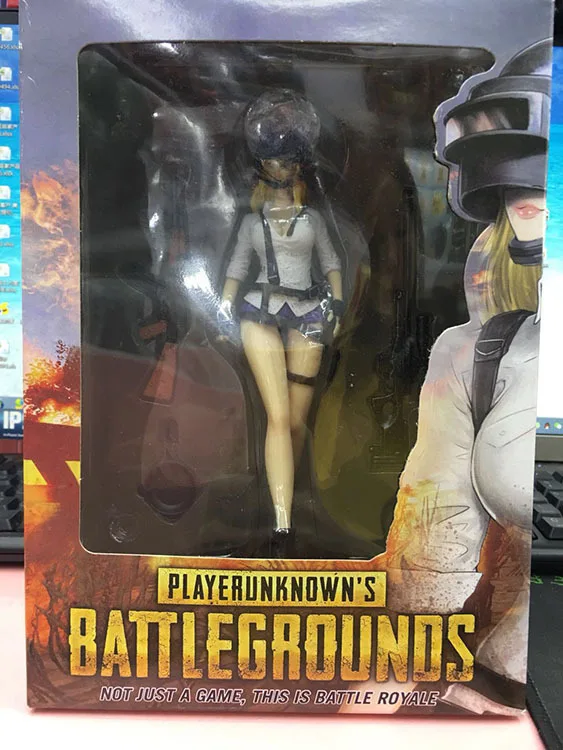 

Jedi Survival Battle Royale Prosperous Chicken Flat-bottom Pot Boxed Garage Kit 3 Decoration Model