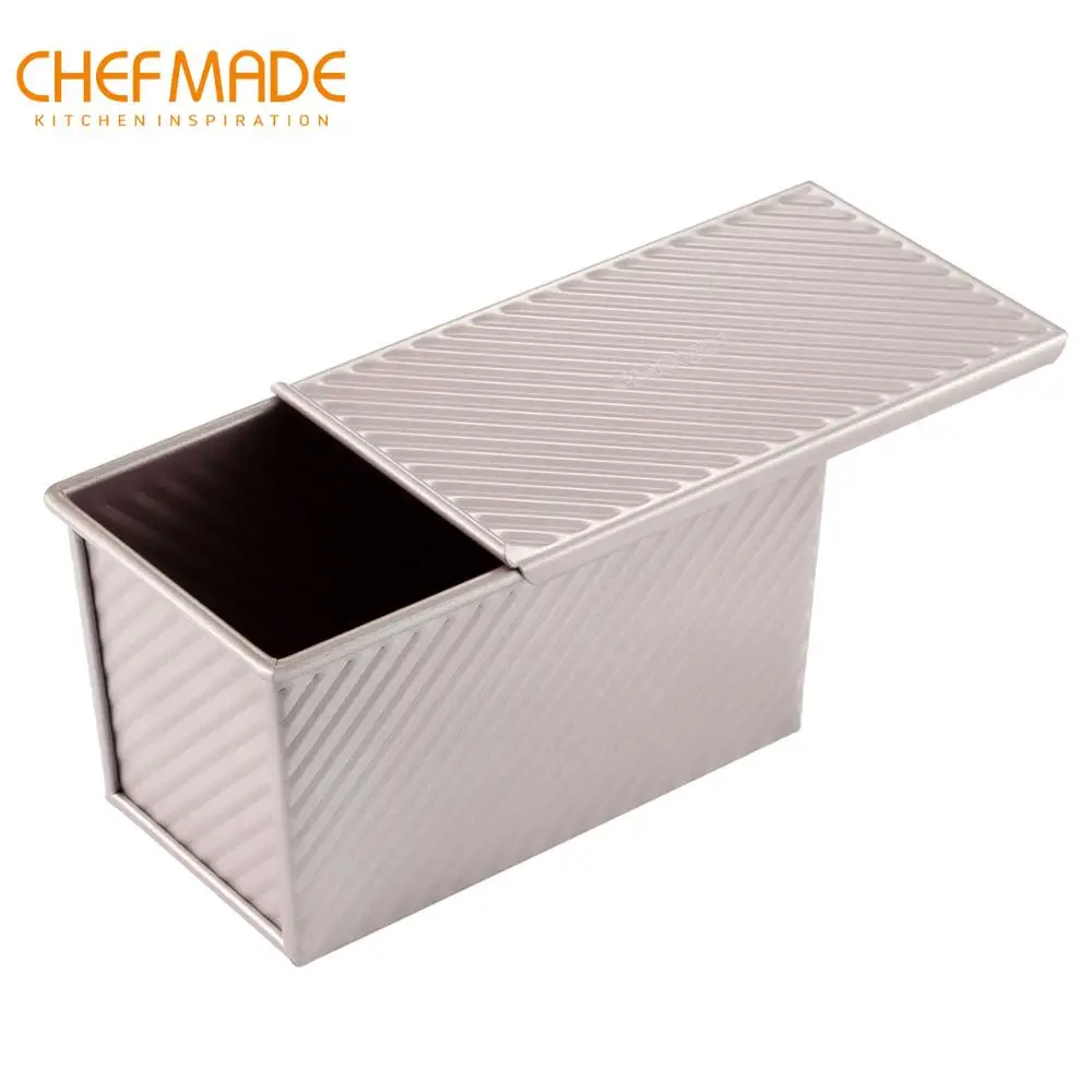 CHEFMADE Pullman сковорода для буханки с губами 0.99Lb емкость теста антипригарная