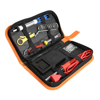 

Welding Soldering Iron Tools Kit 80W LCD Digital Electric Soldering Iron Kit Tips Stand Welding Working Tools Set