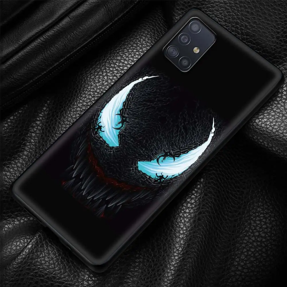 Phone Case For Samsung Galaxy A22 A51 A12 A71 A52 A72 A11 A41 A31 4G A32 A51 5G Soft Fundas Marvel Super Hero Venom