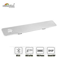 23 дюйма мощный Bluetooth звук бар динамик для компьютеров HiFi тяжелый бас USB питание Саундбар алюминиевый гриль ПК Саундбар