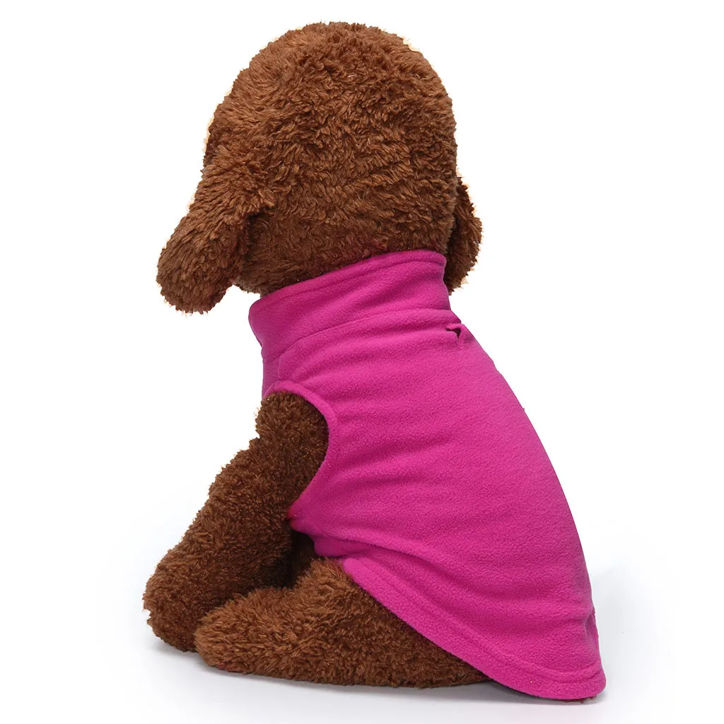 New Pet Cat Dog Clothing Sweatshirt Autumn Winter Comfortable Solid French Bulldog Winter Dog Coat For Small Dogs Pet Cat Cloth