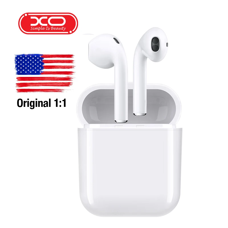 

XO Original TWS wireless headphones 3D HD stereo 5.0 bluetooth earphone Mini Earbuds with dual microphone Sport Headset