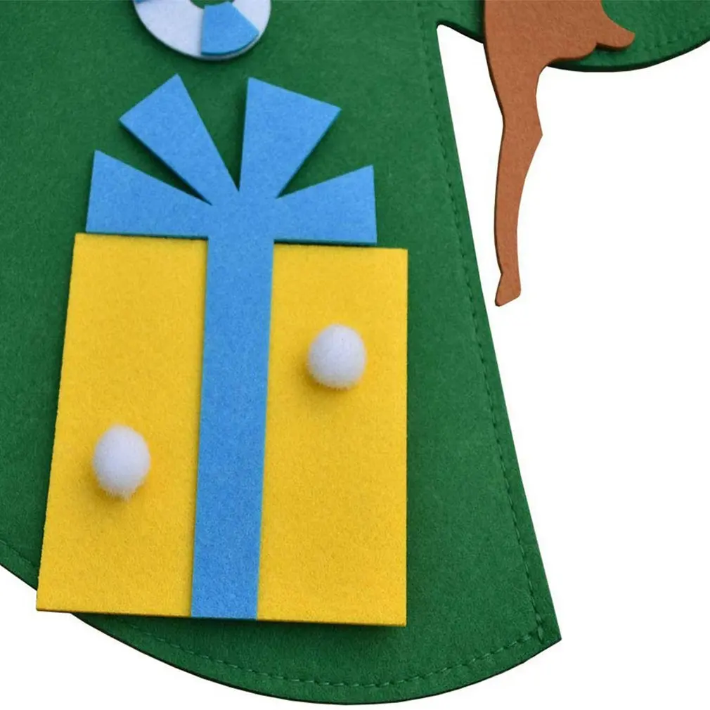 Christmas Decoration Hangings Handmade Diy Christmas Tree Custom Christmas Three-dimensional Felt Christmas Tree