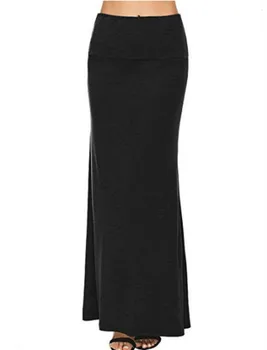 

Woman Modal 2019 Summer Wear Casual Long Pendulum Half-body Skirt