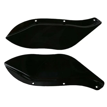 

Black ABS Side Air Deflectors Windshield for Touring FLHR FLHT FLHX 96-13