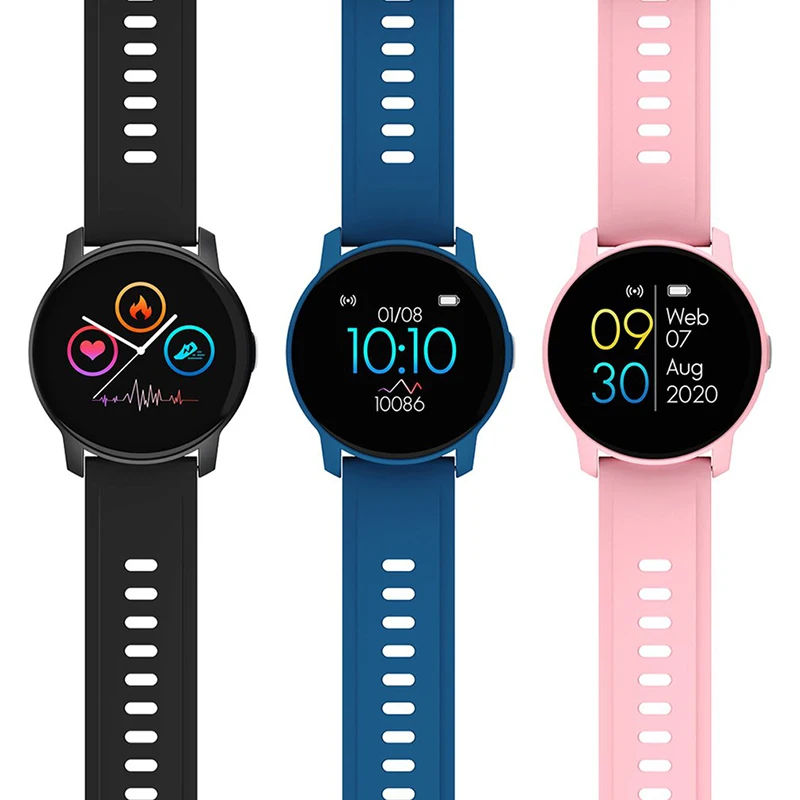 Monitor de Sono Completa à Prova Bluetooth Relógio Inteligente Pulseira Esporte Freqüência Cardíaca Rastreador Fitness Tela Toque Dwaterproof Água Relógios Inteligentes w9 12 W9 bluetooth relógio inteligente pulseira esporte freqüência