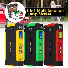 82800mAh 12V 600A Multifunction Jump Starter Portable 4 USB Car Battery Booster Charger Booster Power Bank Starting Device EU
