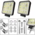 OKEEN New Led light bar 48w Led bar 16barra Square Spotlight Off road LED work light 12V 24V For Car Truck 4X4 4WD Car SUV ATV