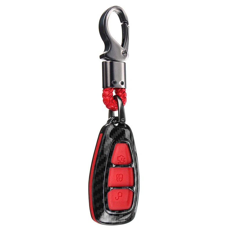 Red Key Cover Remote Case Protection For Ford Focus Fiesta Kuga Shell C-Max Galaxy New Hot