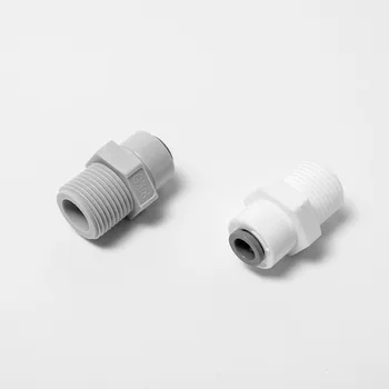 

1PCS 1/4"-3/8" external thread direct reverse osmosis pure water machine external thread connector water purifier fittings