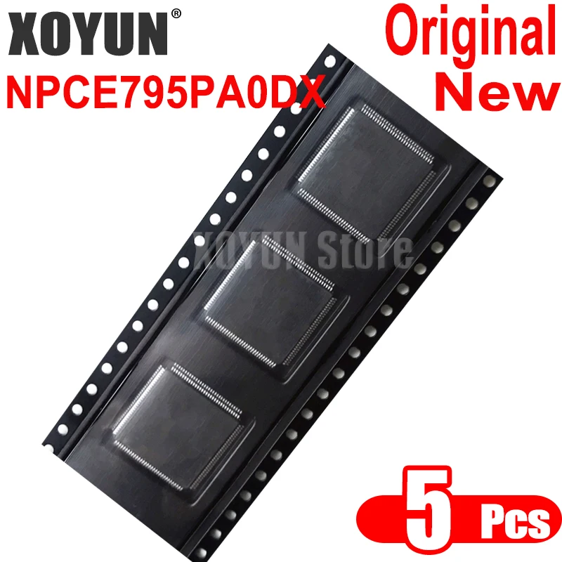 

(5 шт.) 100% новый NPCE795PA0DX NPCE795PAODX QFP-128