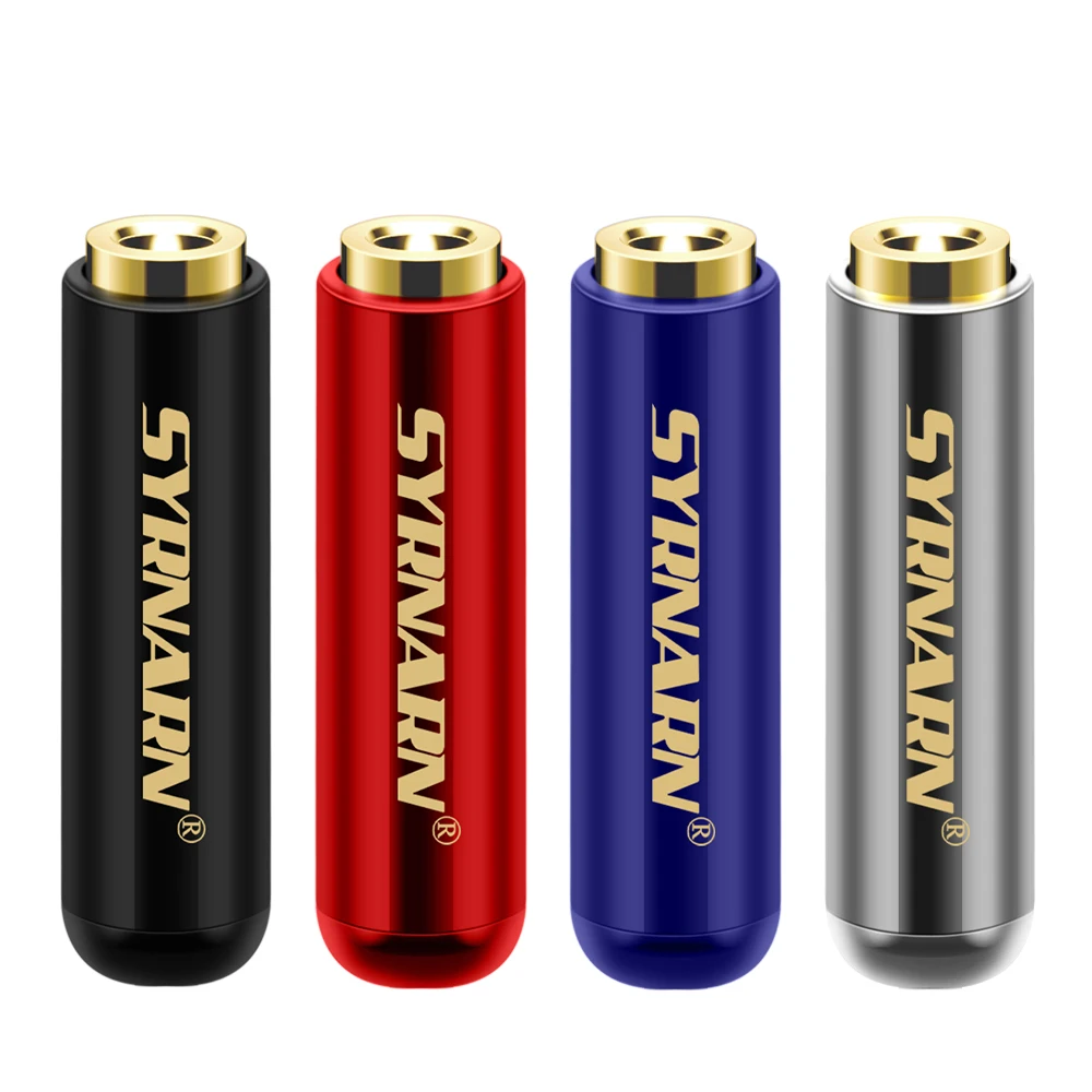 SYRNARN 50Pcs Headphone Adapter DIY 3 5mm Headphone Jack 3 5 mm Female Stereo Audio Connector 3 pole Jack 4 tracks For 4mm Cable