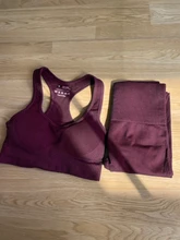 Gym Leggings Sportswear Crop-Top Yoga-Set Fitness Workout Seamless Long-Sleeve High-Waist