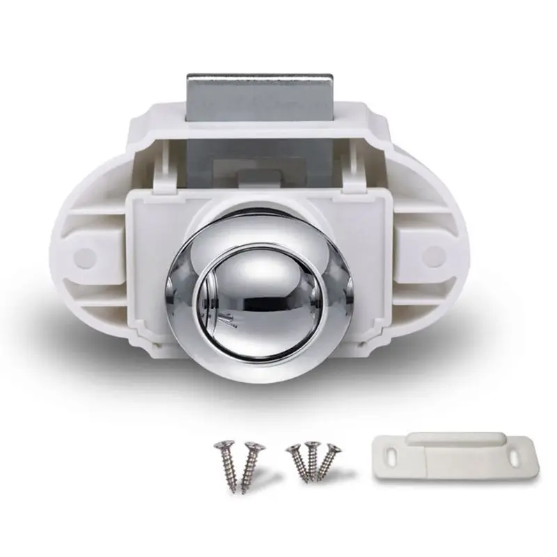 

Mini Push Button Camper Car Push Diameter 26mm Lock RV Caravan Boat Drawer Latch Button Locks For Furniture Hardware