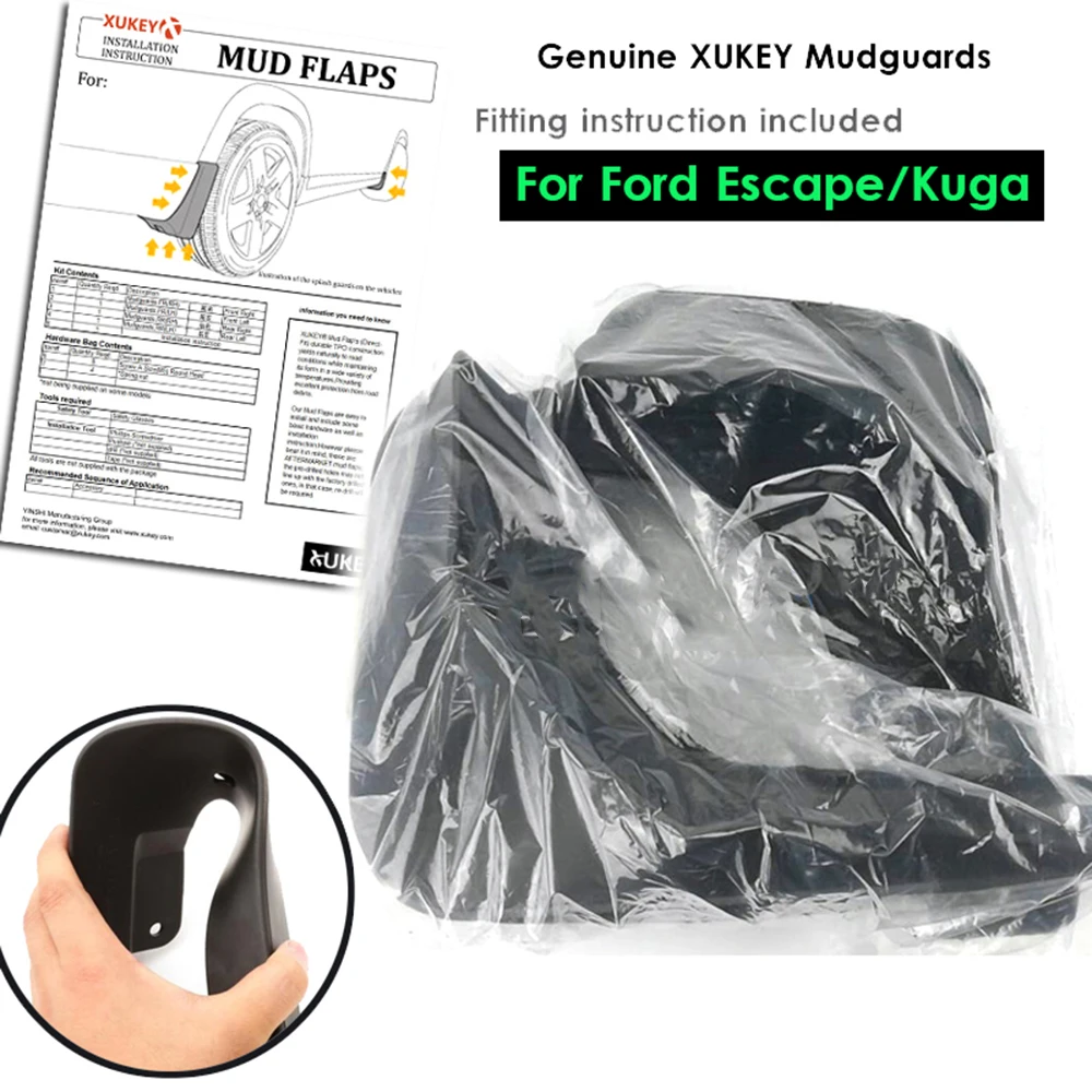 Для Ford Escape Kuga 2 2013 2014 2015 2016 2017 2018 2019 брызговик щитки Брызговики Всплеск брызговики