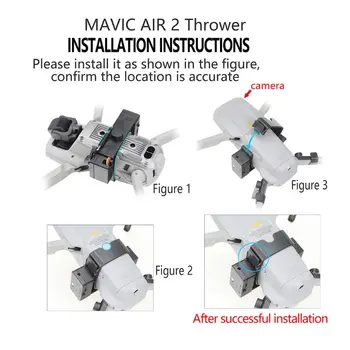 

Professional Wedding Proposal Delivery Device Dispenser Thrower Drone Air Dropping Transport Gift for D-JI Mavic AIR 2 Accessori