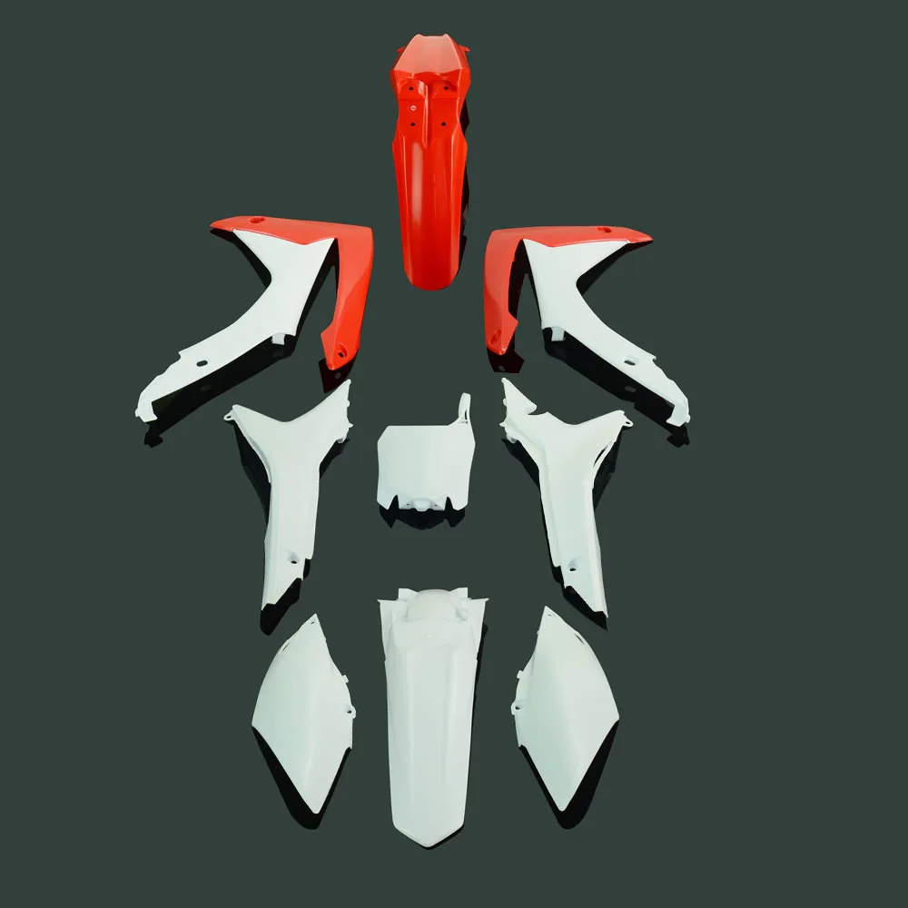 

Motocycle Plastic Body Kit Fairing Front Rear Fender Mudguard For HONDA CRF250R CRF 250R 250 R 2014-2017 CRF450R 450R 2013-2016