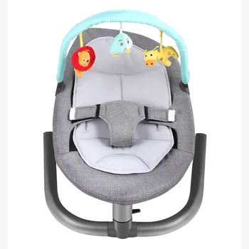 

Infant Newborn Baby Rocking Chair Baby Manual Non-Electric Cradle Sleeping Chair With Pendant Toy Mosquito Net