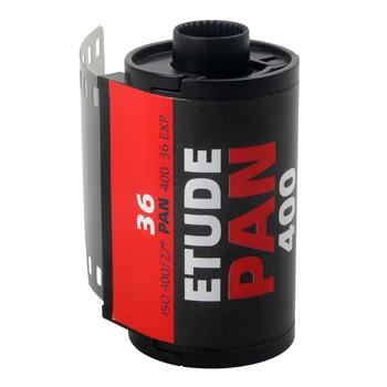 

135 black & white b&w b/w iso 400 negative film fresh with real film and free 135 film case