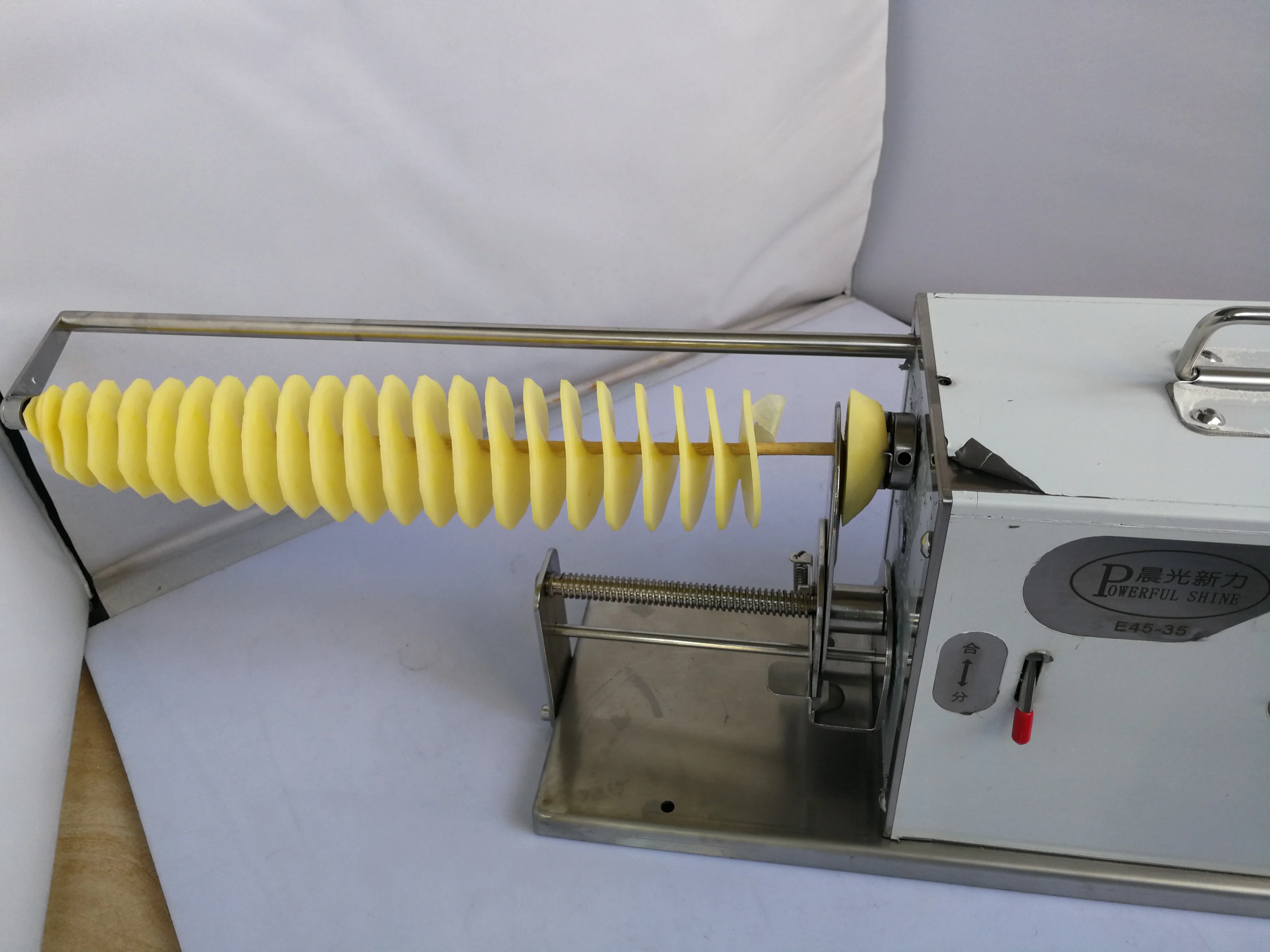 220V 110V 60W Electric Potato Chip Machine Chip Cutter Cutting