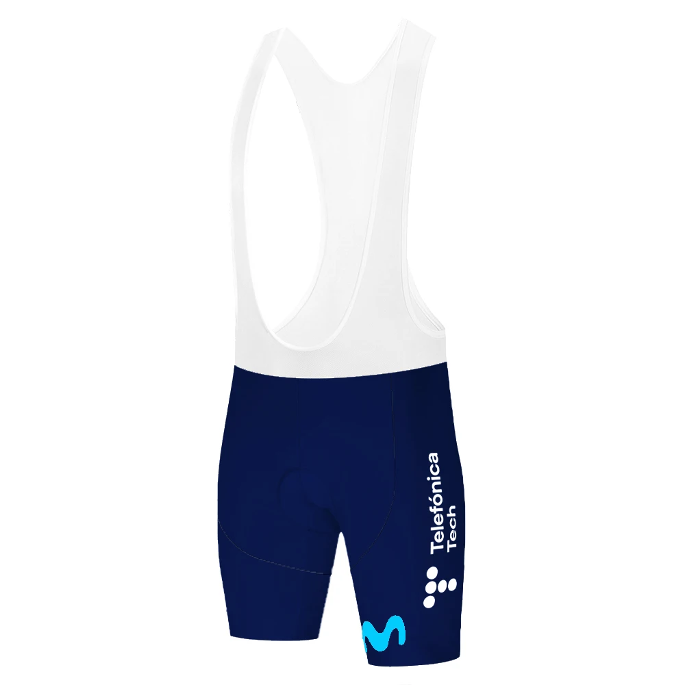 team Movistar cycling bib shorts cycling silikone gel pad 12D bicycle suit MTB uniform men's clothing cycling bib shorts cycling shorts cycling pants cycling gel pad