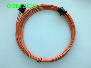 

Free shipping optical fiber cable most cable 400CM for BMNW AU-DI AMP Bluetooth car GPS car fiber cable for nbt cic 2g 3g 3g+