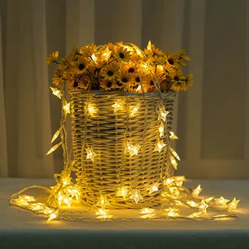 

3/10M LED Star String Lights Fairy Light Christmas Wedding Party Decor Battery Operated UD88