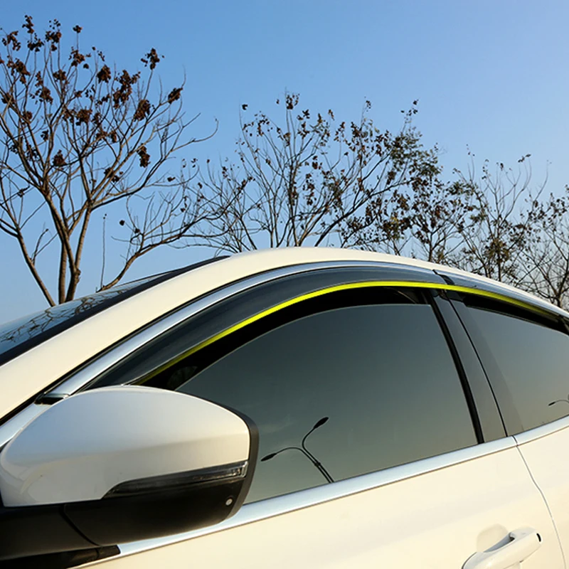 Подходит для Ford Focus 4th Gen автомобильный Стайлинг оконный козырек вентиляционный козырек Защита от солнца защита от дождя дефлекторы 4 шт. авто аксессуары