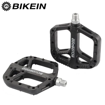 

BIKEIN MTB Bike Pedal Mountain Bicycle Pedals BMX Platform Pedal Nylon Multi-Colors Cycling Sealed Bearing Flat Pedals Parts