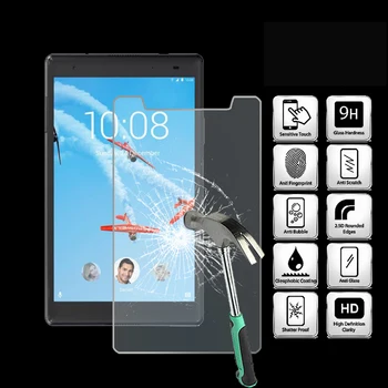 

For Lenovo Tab 4 8 Plus Tablet Ultra Clear Tempered Glass Screen Protector Anti-friction Proective Film