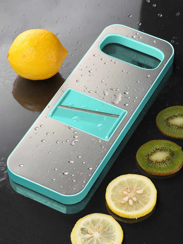 

Household potato wire cutter multi-function vegetable kitchen artifact stainless steel grater Garlic slicer