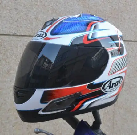 Мотоциклетный шлем полное лицо шлем ARAI мотоцикл полное лицо шлем сертификации ECE Сертифицированный мотоциклетный шлем