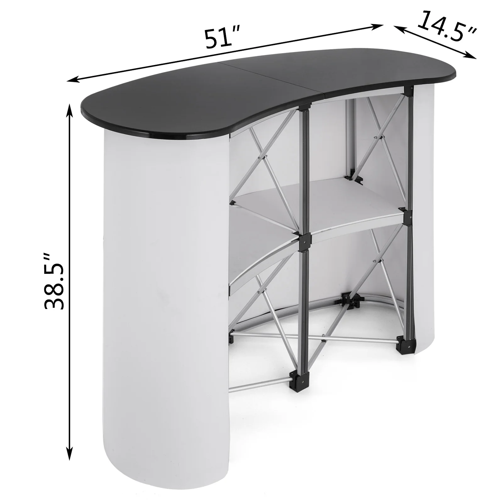 3+1 Panels 72x43.5Inch VEVOR Trade Show Display 3+1 Panels Display Panel 72x43.5Inch Aluminum Alloy Frames Folding Trade Show Display with Black Fabric 3+1 Panels 72x43.5Inch VEVOR Trade Show Display 3+1 Panels Display Panel 72x43.5Inch Aluminum Alloy Frames Folding Trade Show Display with Black Fabric