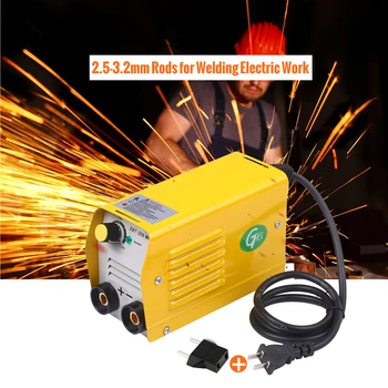 

Arc Welder 250Amps IGBT Welding Machine Portable Mini Electric Welder Anti-Stick for 2.5-3.2mm Rods for Welding Electric Work