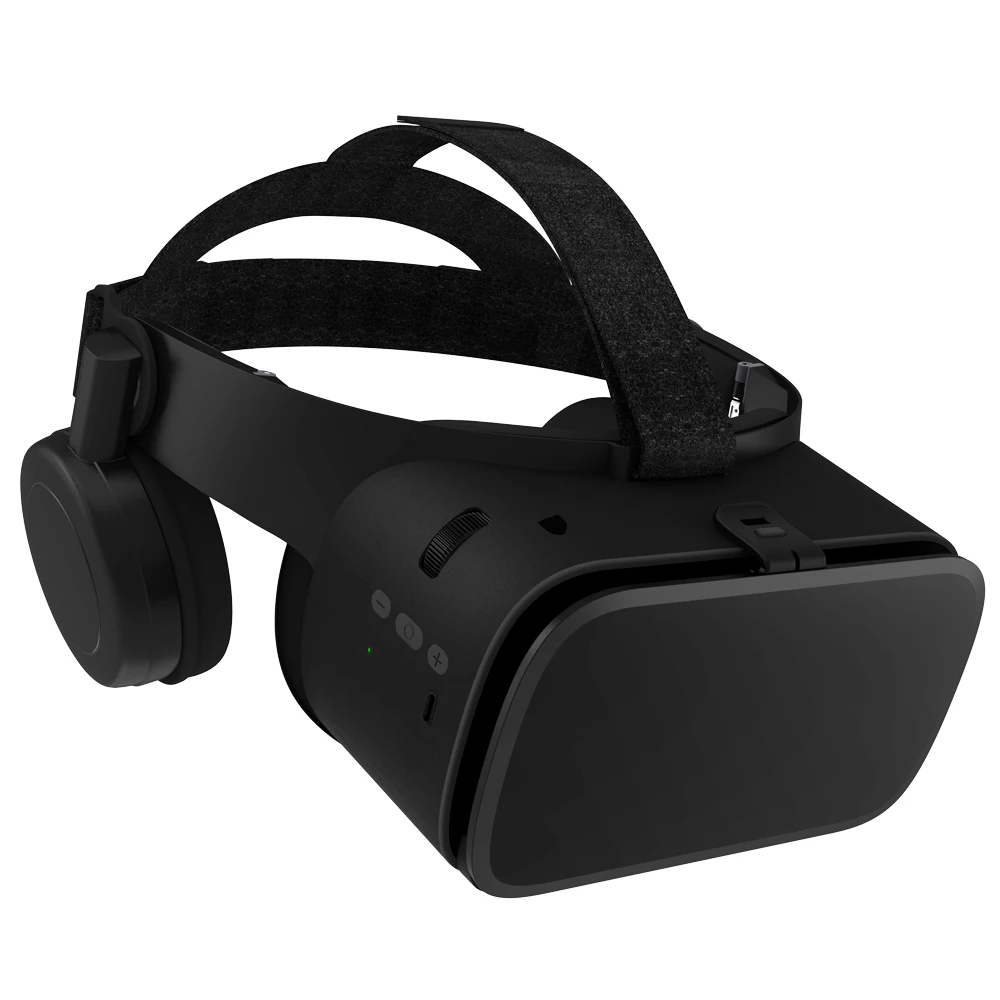 Новые Bobo vr Z6 VR очки беспроводные Bluetooth наушники VR очки Android IOS Удаленная реальность VR 3D картонные очки