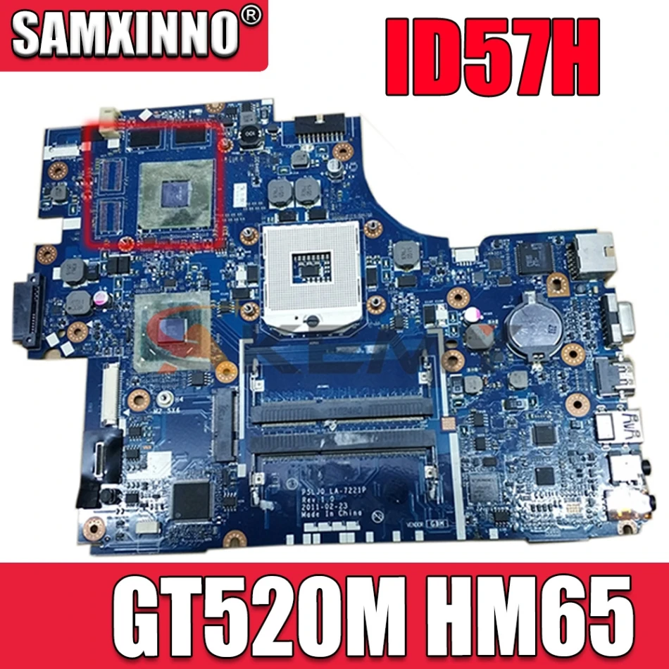 Akemy MBBUV02001 MB.BUV02.001 For Gateway ID57H Laptop Motherboard ...
