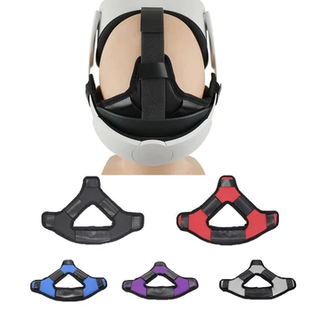

Pressure-relieve Foam Pad for Oculus Quest 2 Non-slip PU Weight Reduce Strap Cushion Headband for Quest2 VR Headset Accessories