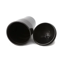 Черная пластиковая крышка автомобильная пепельница мусорное ведро мусорный контейнер D7YA