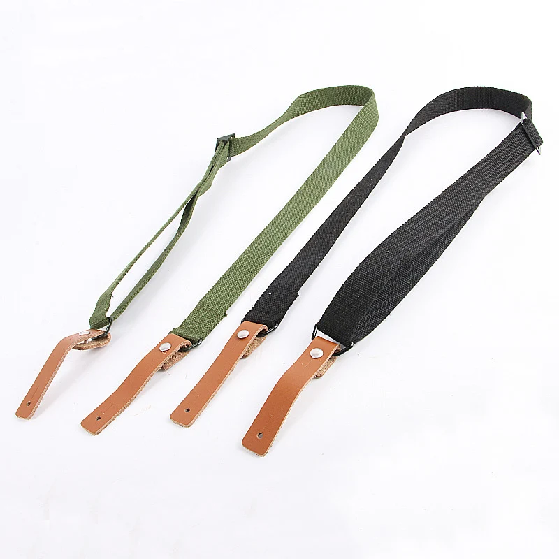 

AK47 AK74 AK Series Rifle Sling Strap Adjustable Webbing Sling Leather Hunting Shot gun Belt Hunting Accessories