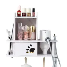  Hair dryer rack free punching bathroom toilet toilet storage rack wall hanging hair dryer rack hair dryer rack 