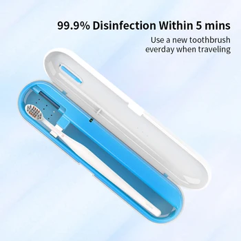 

Portable Personal Care Uv Sterilization Mini Box Electric Led Light Ultraviolet Disinfector Toothbrush Sterilizer Disinfectation